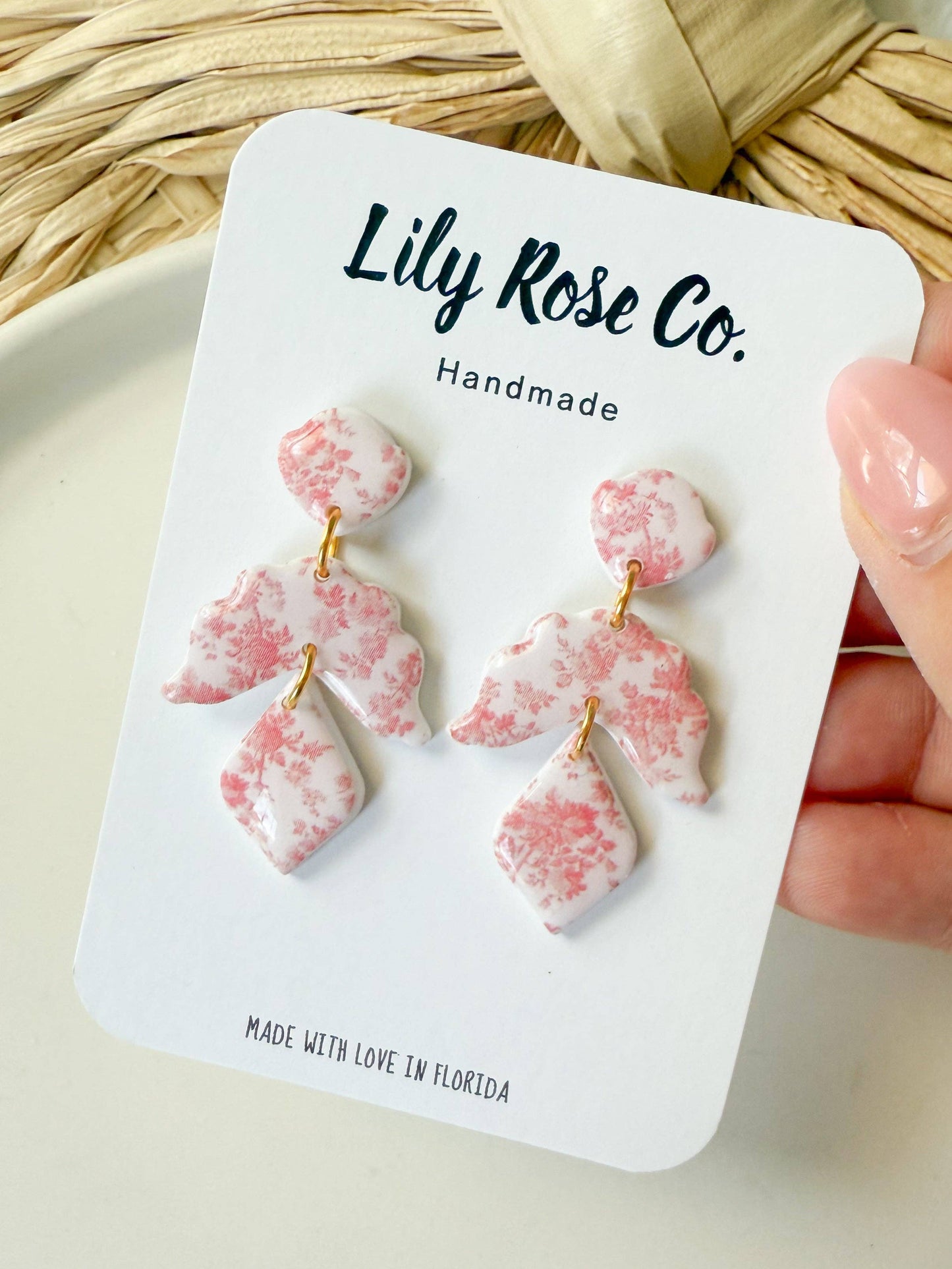 The Pink Charlotte Dangles