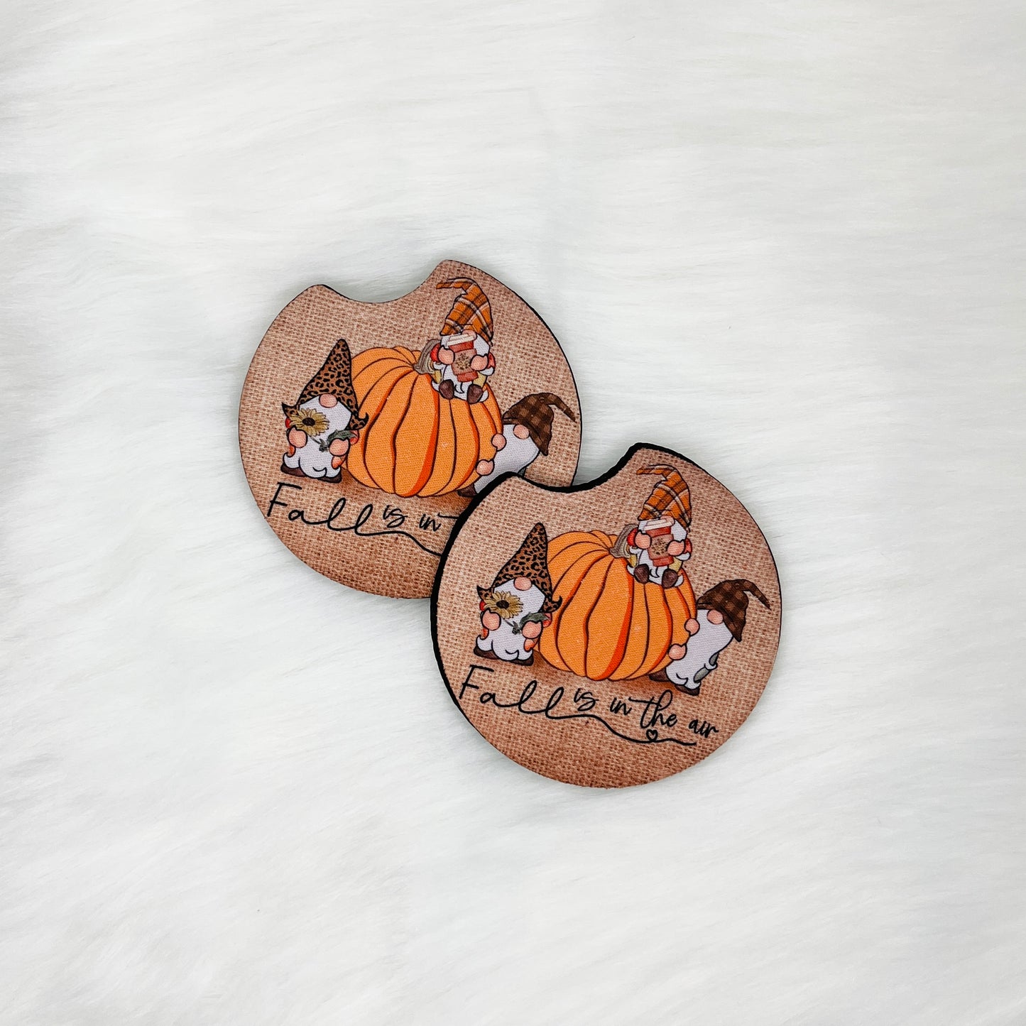 Fall is in the Air Car Coasters