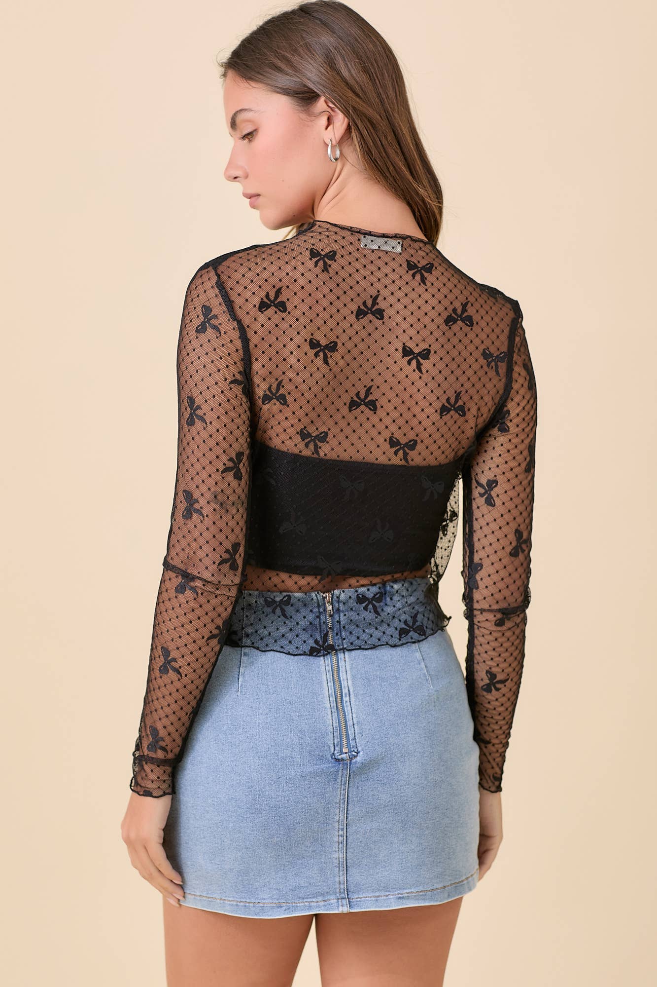 The Margaux Mesh Top