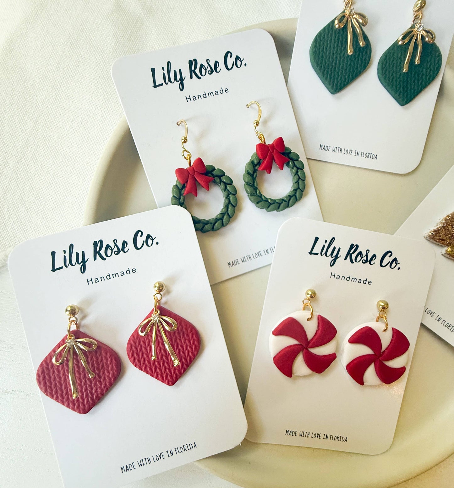 The Adeline Bow Dangles