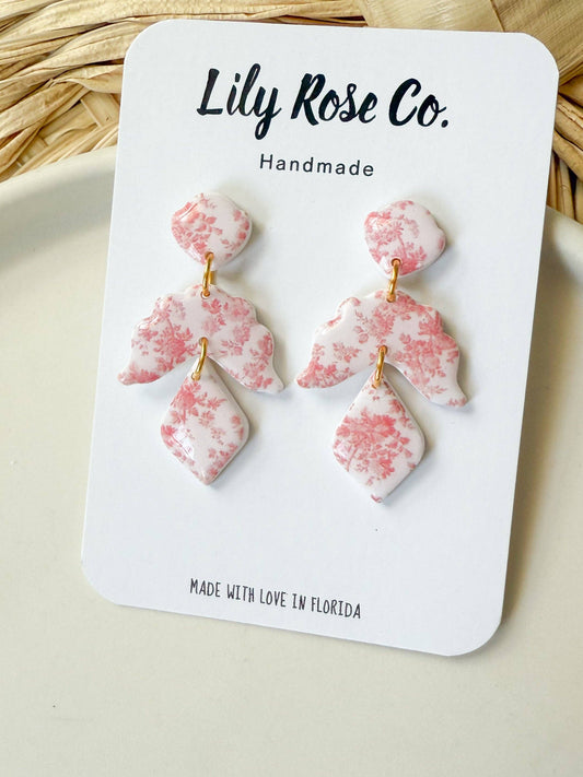 The Pink Charlotte Dangles