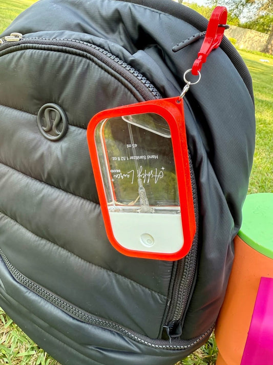 Hand Sanitizer Holder Keychain