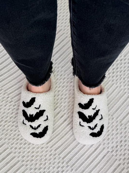 The Valentina Midnight Bat Slippers