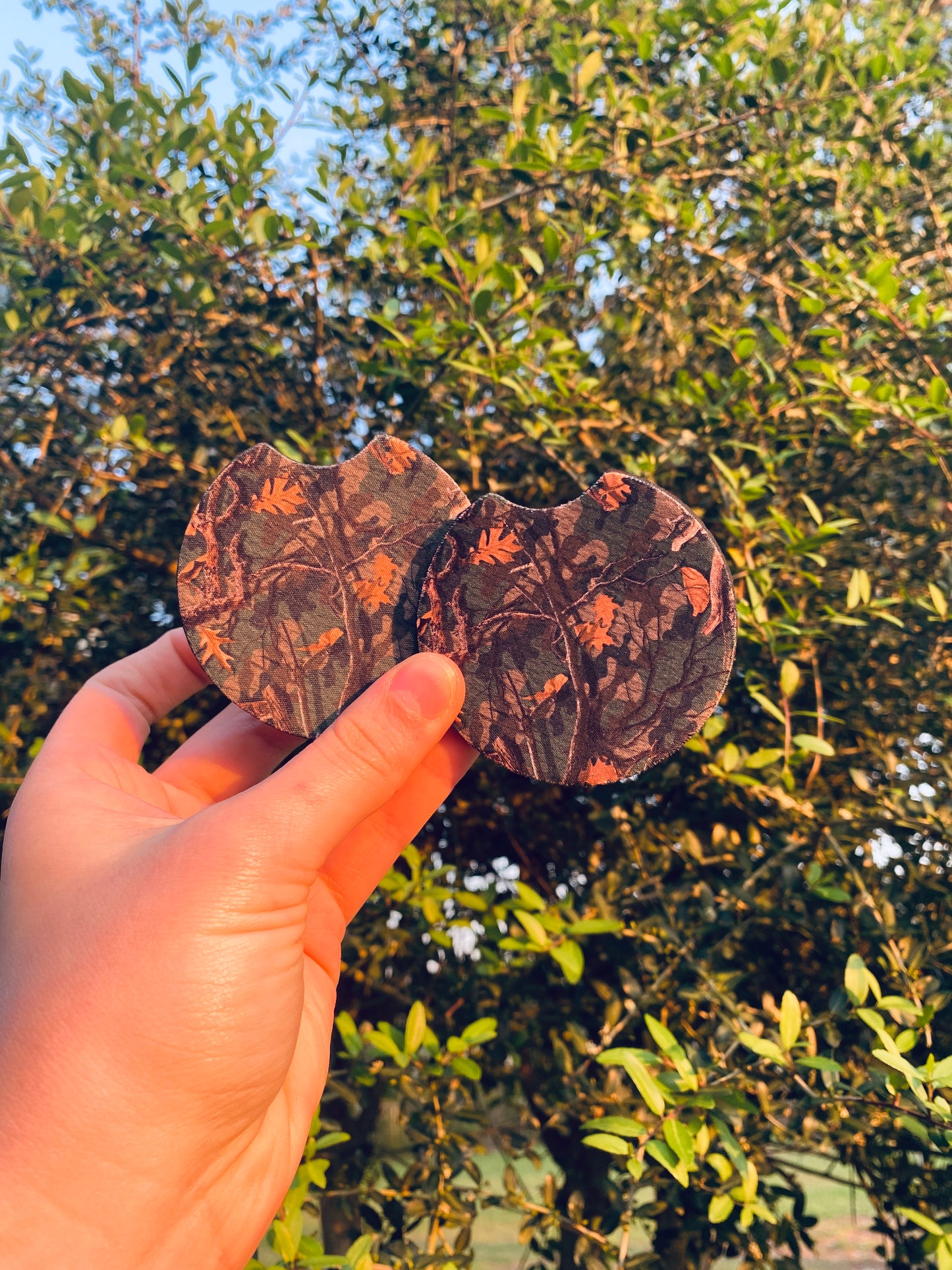 Camouflage Car Coasters