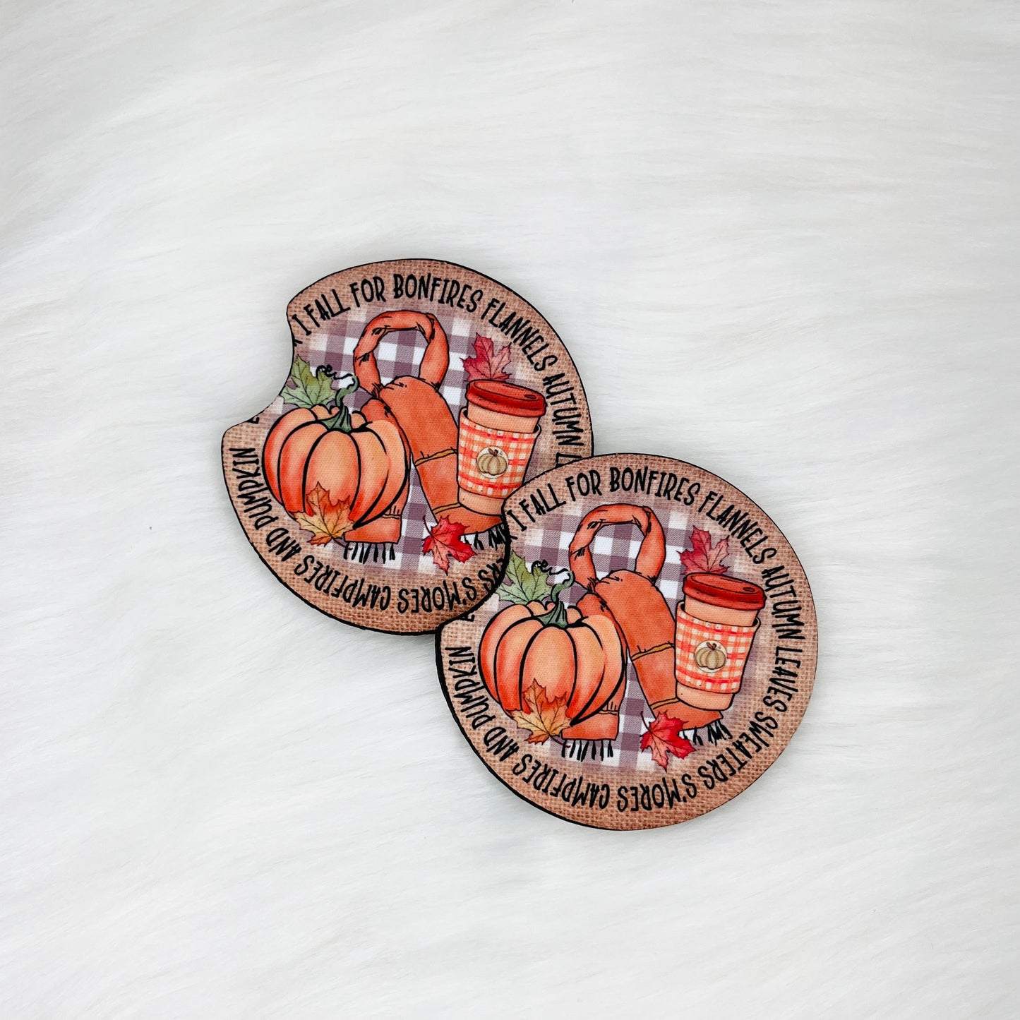 I Fall For Car Coasters