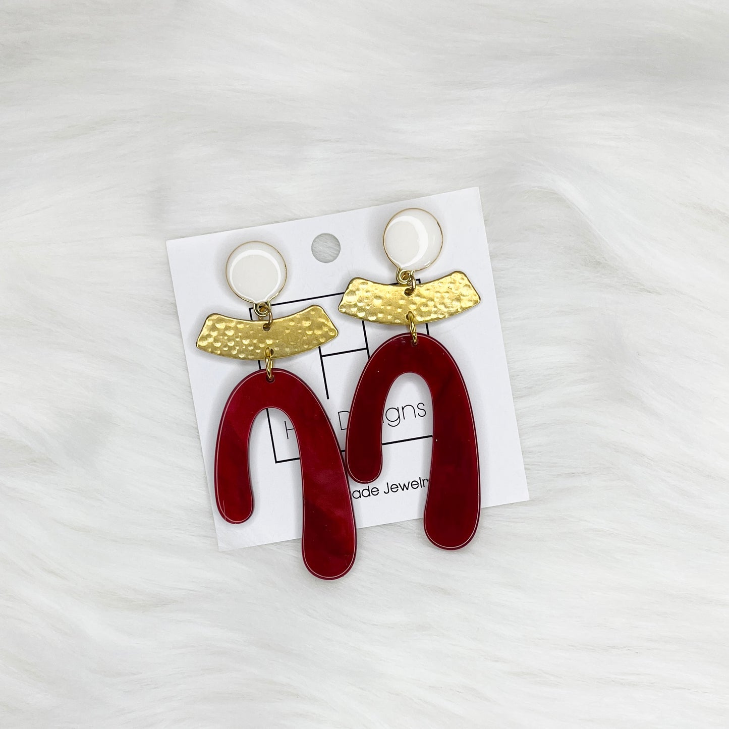 HD Acrylic Hook Earrings