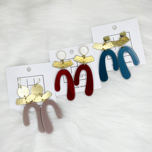 HD Acrylic Hook Earrings