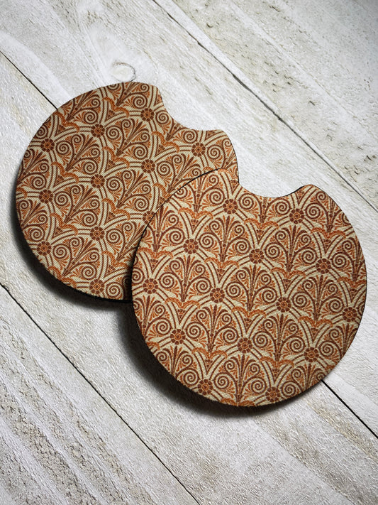 Rust Cathedral Car Coasters