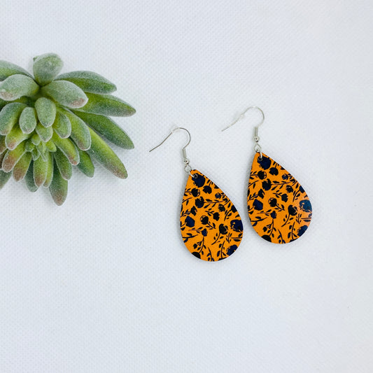 Floral Frolic Teardrop Earrings