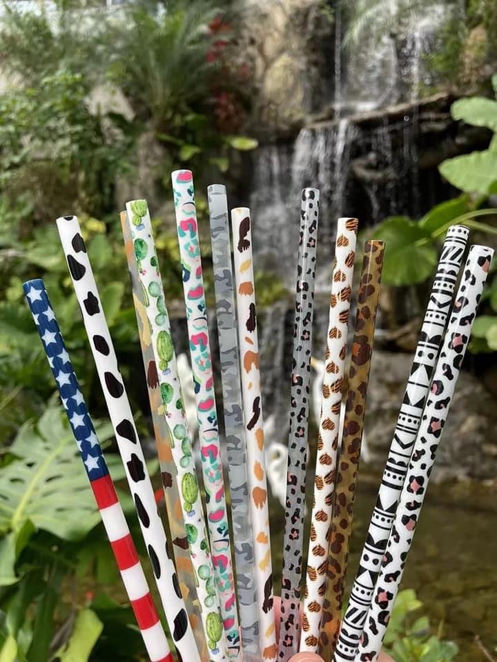 Reusable Plastic Straws